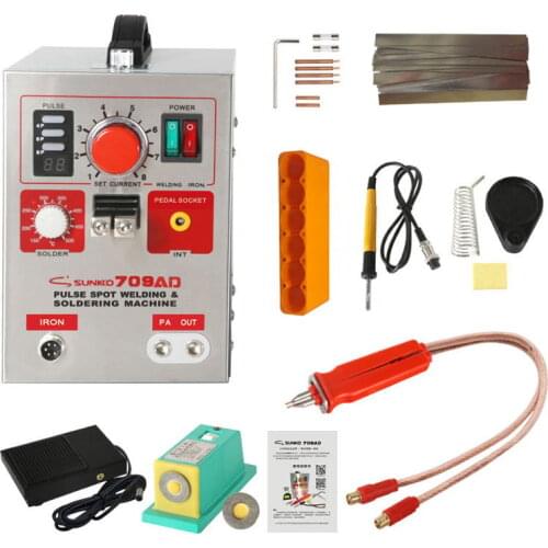 Spot welding machine S709AD110V handheld spot welding pen high power lithium battery assembly battery welding machine