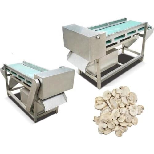 Automatic Fresh Mushroom Slicer Cutter Machine with 500-800kg/h Capacity Cabbage Fruit and Vegetable Mushroom Slicing Machine