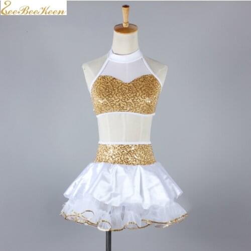 Children Adult Two-Piece Set Ballet Modern Dance Dress Costumes professional ballet tutu dance tops and skirt girls dance wear