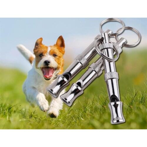 2pcs Dog Supplies Dog Trainings Stainless steel Whistle Animal Pet Puppy or cat Training professional whistle