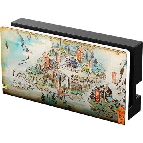 Personalized Decorative Cover Of Game Console Base Cartoon Sticker Scratch Protection Accessory For Nintendo Switch Console