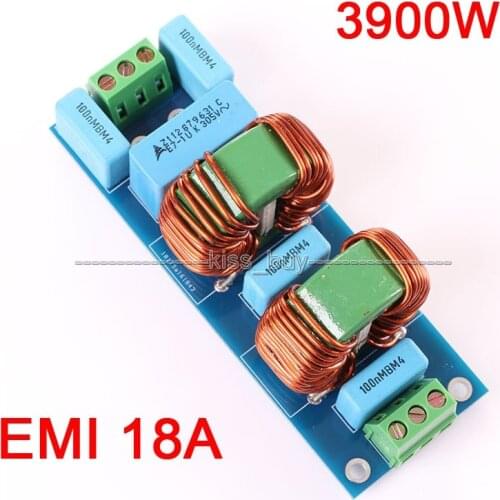 3900W EMI 18A High Frequency Power Filter Board DIY Kits For Speaker Amplifier