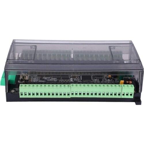 FX3U-48MT Programmable Logic Controller 24 Input 24 Output 24V 1A PLC Industrial Control Board With High Speed Counting