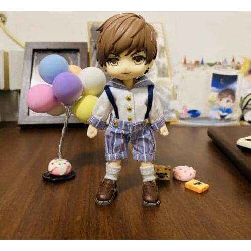Multiple Styles Ob11 Doll Clothes Suit Retro Colors Sailor Suit 16cm Doll Clothes GSC YMY P9 Obitsiu 11 Universal Accessory