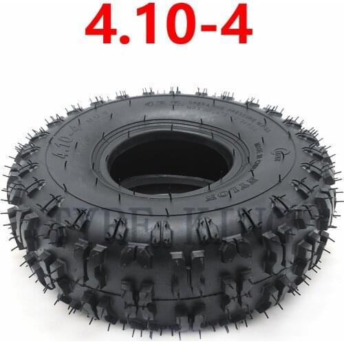 High Quality 4.10/3.50-4 410/350-4 ATV Quad Go Kart 47cc 49cc Chunky 4.10-4 Tire Inner Tube Fit All Models 3.50-4 4" Tyre Parts