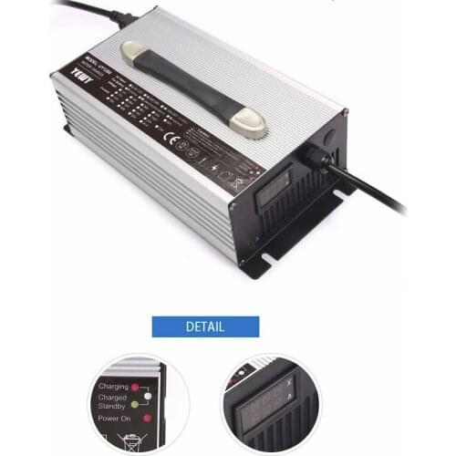 1200w 54.6v 20a forklift battery charger li-ion battery charger