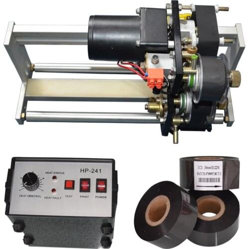 241 type hot stamp code printing machine for vertical packing machinery