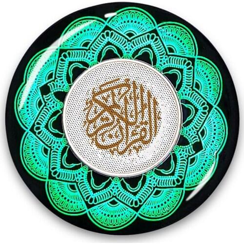 Equantu Bluetooth Remote Control Quran Speaker Support MP3 8GB TF Card USB Chargeable LED Lamp Speaker Ramadan Eid Al-Fitr Gifts