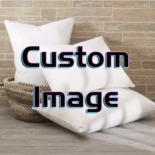 Personality Custom Pillowcase 3D Print Send Picture Logo Pillow Cover PIllowcase For Teen Kids Pillow No Filling Dropshipping