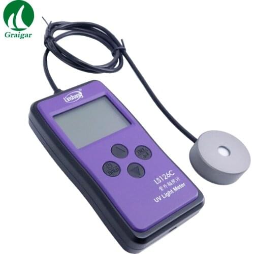 LS126C UV Light Meter Ultraviolet Sterilization Lamp UV Intensity Tester with Bluetooth Function