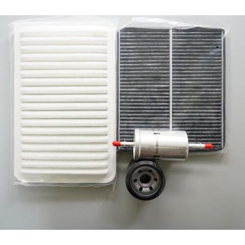 Set filters for mazda 2 air +Oil +cabin air + gasoline filter