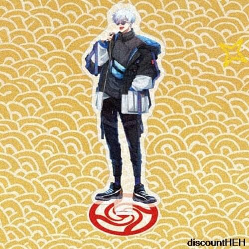 New Jujutsu Kaisen Anime Figure Acrylic Stand Model Toys Cool Gojou Satoru Action Figures Home Decoration Anime Collecting