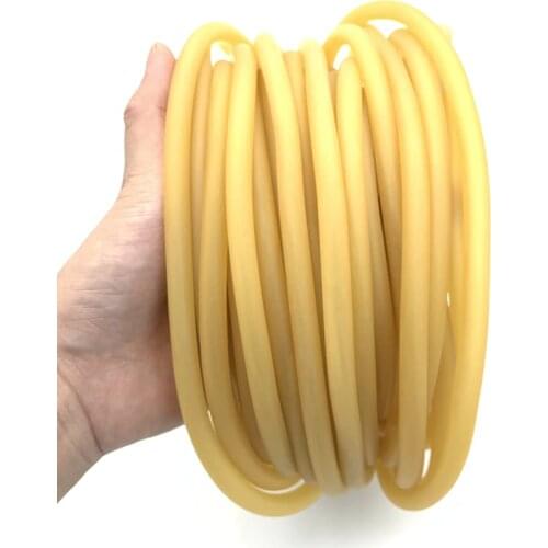 2M Aperture 1.6x3.2mm New Natural Latex Hose High Elastic Surgical Medical Ejection Outdoor Hunting Tactics Slingshot
