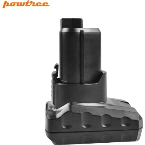 Powtree For AEG Ridgid 12V 6000mAh Power Tools Battery Replacement L1215 L1215P L1215R R86048 BLL12C BS12C BS12C2 BSS12C BWS12