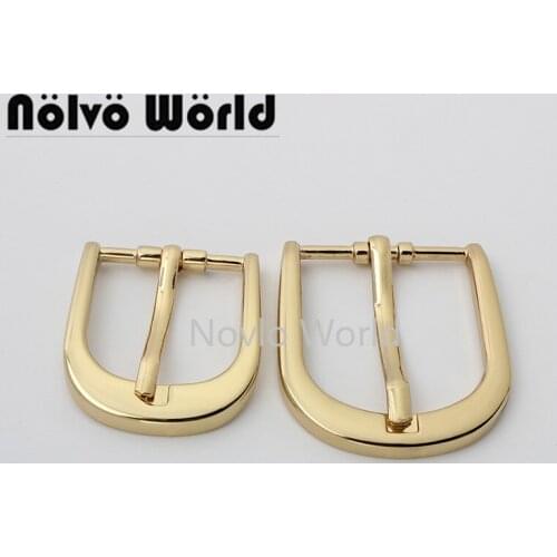 10-50 pieces 2 size 7 colors 1'' 1-1/8'' polished pin buckle for DIY chains bag belt adjust buckles backpack accessories