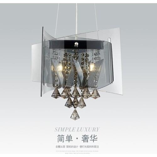 LED Crystal Chandelier Lighting Bedroom Hanging lights Home Post-Modern Luxury Dining Room Bar Creative Glass Pendant lamps