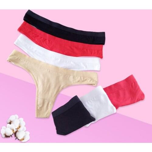 Sexy Women Thong Bodyshaper Panties Fashion G-String Seamless Underwear Underpants Female Lingerie Briefs Ladies Panties Cotton