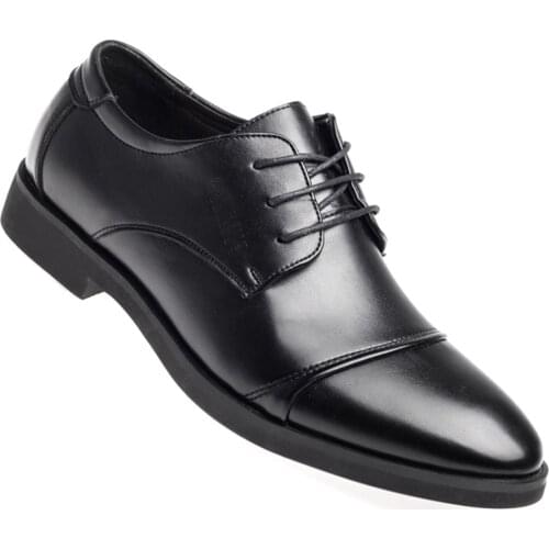 Luxury Business Oxford Leather Shoes Men Breathable Rubber Formal Dress Shoes Male Office Wedding Flats Footwear Mocassin Homme