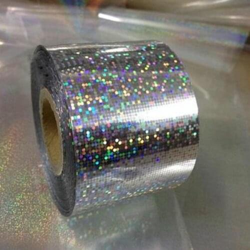 1Roll 120m*4cm sliver dot NailTransfer Foils Stickers Nail Art Wraps Decals,DIY Nail Beauty Decals Craft Accessories