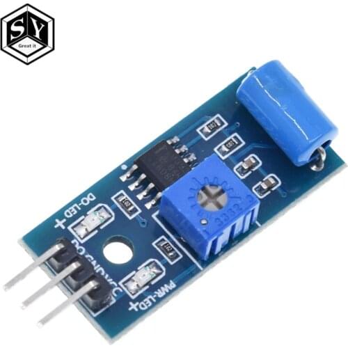 1PCS Great IT Normally Closed Type Vibration Sensor Module for Arduino