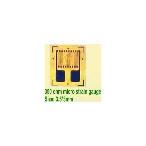 10 Piece, Miniature 350 Euro Strain Gauge / Ultra Small Strain Gauge / Micro Strain Gauge / Micro Strain Gauge