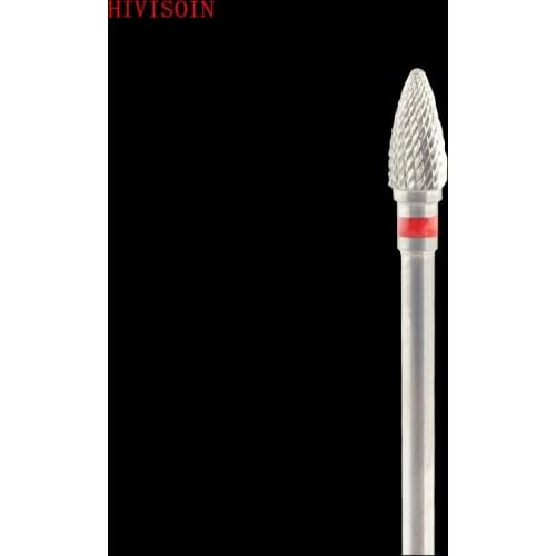 5Pcs/Lot Cross Cut - Tungsten Carbide Dental Lab Burs - Fine (0221.040) - ISO 140