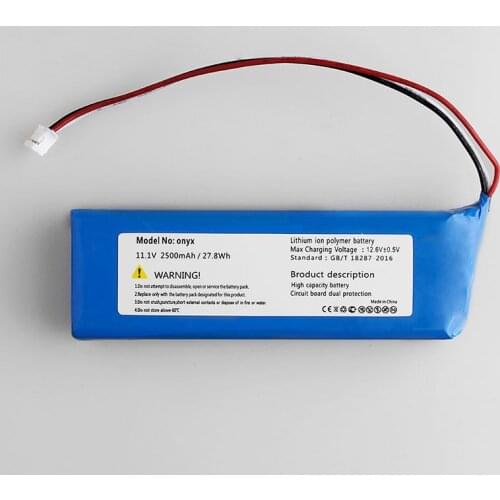 Onyx battery for Harman Kardon Onyx PR-633496 11.1V 2500mah batteries