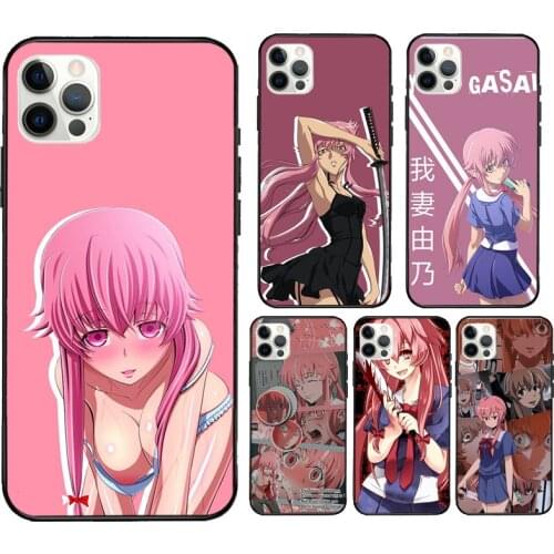 Future Diary Yuno Case For iPhone 12 Pro Max 11 Pro Max X XR XS MAX SE 2020 6S 7 8 Plus 12 Mini Back Cover