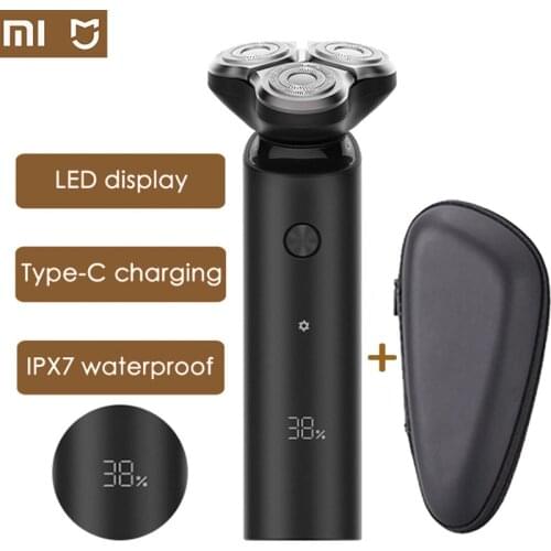 Xiaomi Electric Shaver for Mens Razor beard trimmer rechargeable 3D Smart razor wet and dry dual-use washable Mijia shaver 5