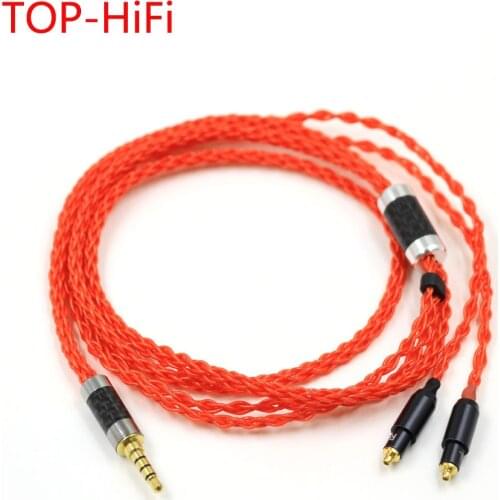 TOP-HiFi UPOCC 3.5/6.35/2.5/4.4mm 4pin XLR Balanced Headphone Upgrade Cable Cords Wire for SRH1540 SR0 SRH1840 SRH1440 Earphones