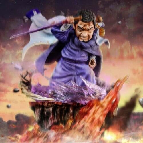 [Home Spot ]G5 Studios General Fujitora Smile Limited Statue Handmade Size :15CM