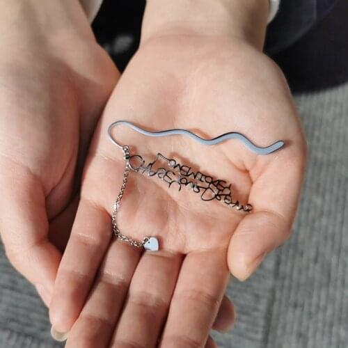 Custom Handwriting Bookmark For Women Personalized Signature BookMark Grandma Gift Custom Keepsake Jewelry Mother in Law Gift