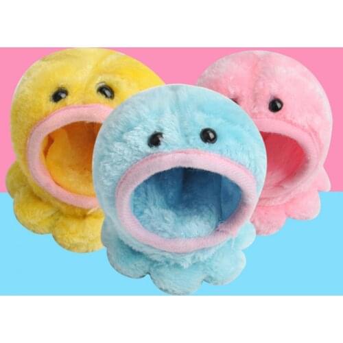 Rat Hamster Squirrel Warm Soft Octopus Shape Hanging Bed Pet Toy House Cage Small Animals Cages