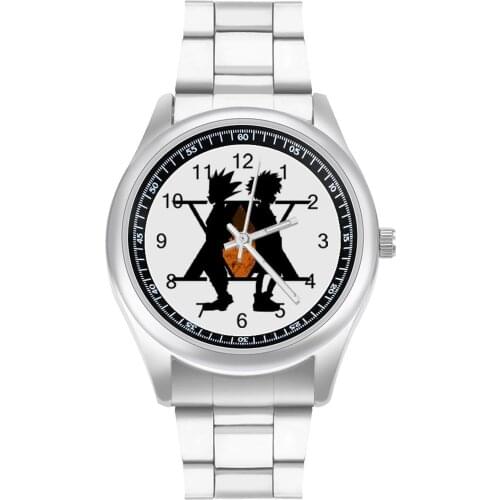 Hunter X Hunter Quartz Watch Silent Teens Wrist Watch Photo Stainless Fishing Good Quality Wristwatch