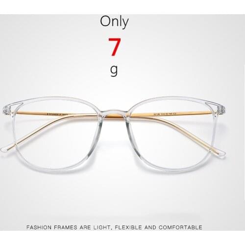 Men and women pure titanium myopia glasses frame large frame retro transparent glasses frame β titanium ultralight glasses2212B