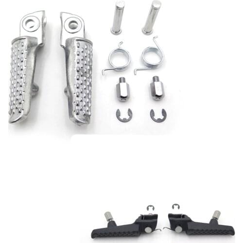 Aftermarket Free Shipping Motorcycle Parts Motorcycle Front Foot Peg Footrest Fit For Honda CBR1000RRCBR1000RR 2004\2012POLISH