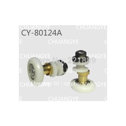 19mm -27mmDiameter Shower Door Roller Runners Wheels Plastic Pulley for 8-10mm Glass