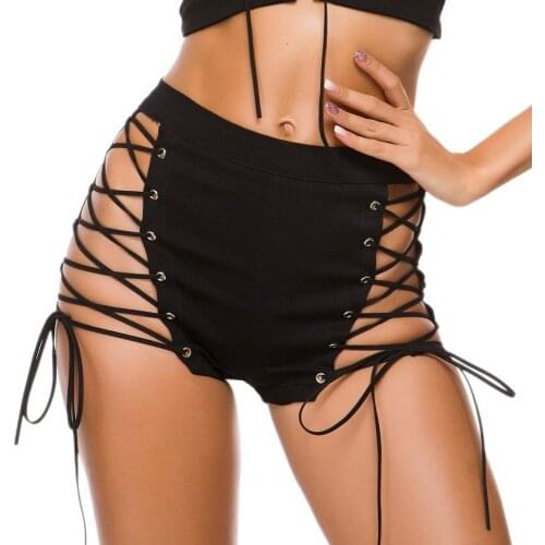 Sexy Jazz Dance Costume Women Black Dancing Shorts Pole Dance Rave Clothes Nightclub DS Gogo Stage Performance Clothing PY142