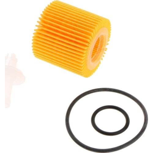 Engine Oil Filter Grid Kit Housing Gasket For Corolla Prius Lexus Matrix 1.8L Engine Included O-rings for Housing and Cap