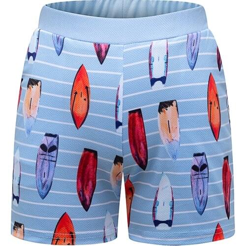 Cody Lundin 100% Polyester Full Sublimation Quick Dry Elastic Waistband Shorts