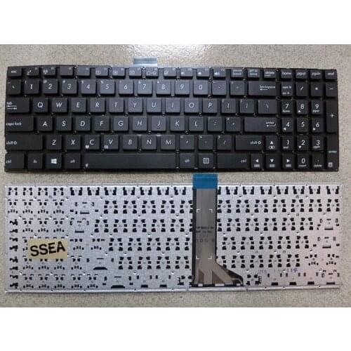 SSEA New US Keyboard without frame for ASUS K555 K555L K555Z K555LD K555LA K555LB K555LJ K555LN K555LP K555ZA laptop keyboard