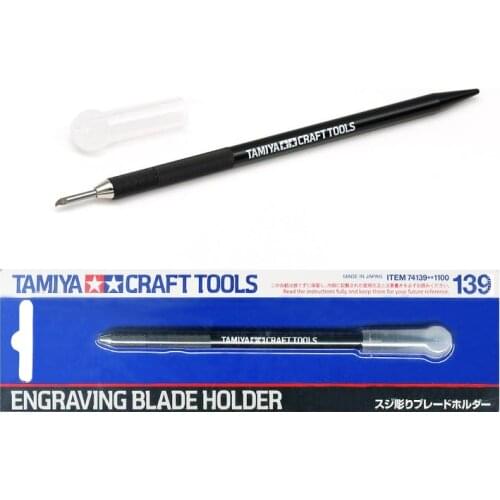 Tamiya 74139 Carving Engraving Blade Holder Model Modeling Craft Tools