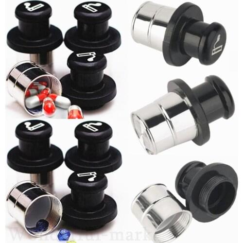 Secret Stash Car Cigarette Lighter Hidden Diversion Organizer Insert Pill Box Container Safe Storage Case Jewelry Organizer