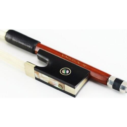 1/4 Octagonal VIOLIN BOW Old Store Well Made Brazilwood Stick Natural Horsehair Sweet Tone Violin Parts Accessories 310V