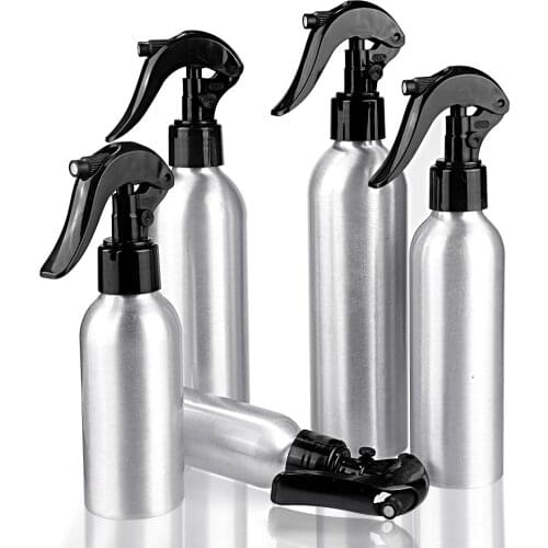 1pcs Mist Bottles Pump Refillable Bottles Water Sprinkler Nose Spray Aluminum Empty Spray Fine Travel Container Mist Sprinkler