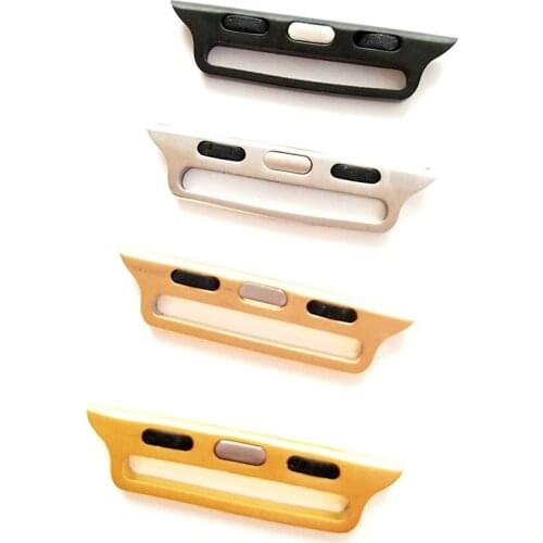 10Pcs Seal Connector 1:1 For Apple Watch Band DIY adapter Replacement 38mm 40mm 42mm 44mm For iWatch 1 2 3 4 5 Strap Connector