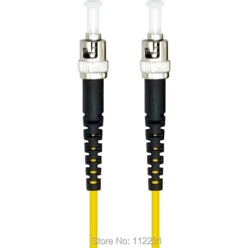 100Meters ST/PC-ST/PC,3.0mm,Singlemode 9/125,Simplex,Optical Fiber Patch Cord Cable,ST to ST
