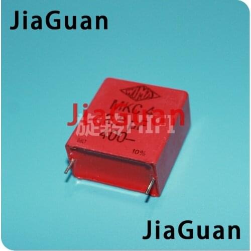 4PCS RED WIMA MKC4 2.2UF 400V PCM27.5 original 2200NF new MKC-4 225/400V P27.5mm audio 225 hot sale 2.2UF/400V 2u2