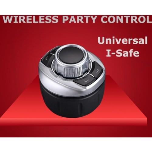 Car Wireless Multi Steering Wheel Control Button Universal I-Safe Stereo Navigation Player