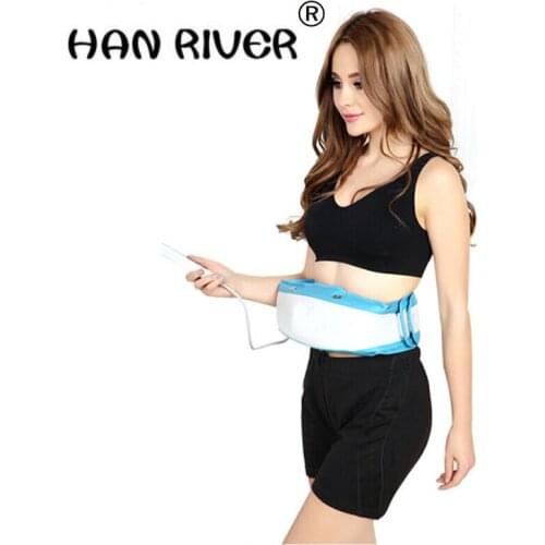 HANRIVER Women Electric Waist slimming Belt BellyTummy Slimming Sauna Belt Vibration Lose Weight Massage Belt Fat Burner